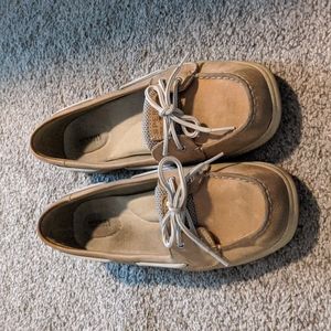 Sperry loafers, women's 9.5, brown leather